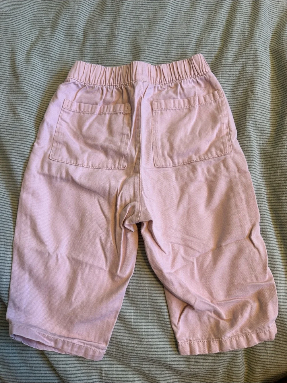 GAP Light Pink Elastic-Waist Jogger Pants